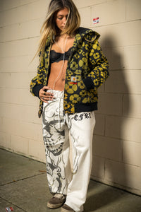 Phantom Wide-Leg Fleece Sweatpants