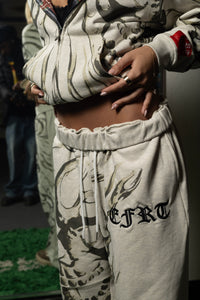 Phantom Wide-Leg Fleece Sweatpants