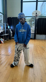 Phantom Wide-Leg Fleece Sweatpants